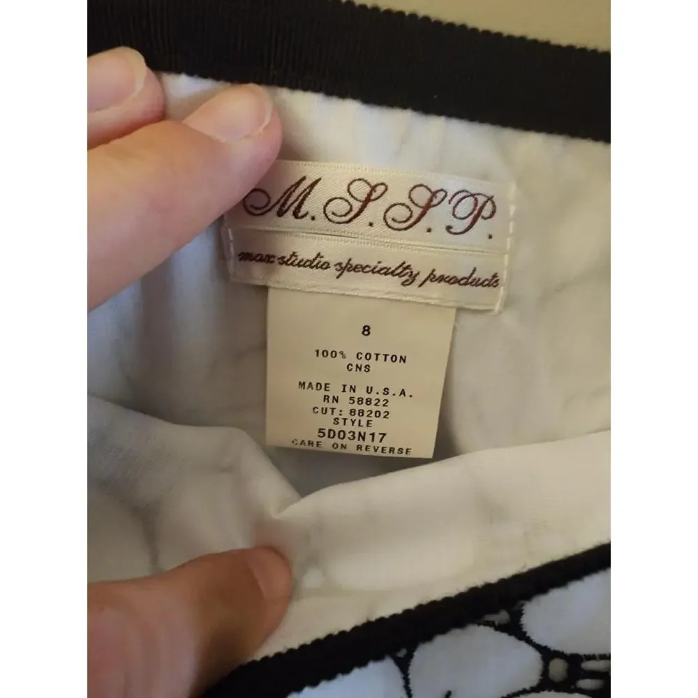 Vintage Women's Max Studio Specialty Products Y2K Skirt 8 - Picture 3 of 5